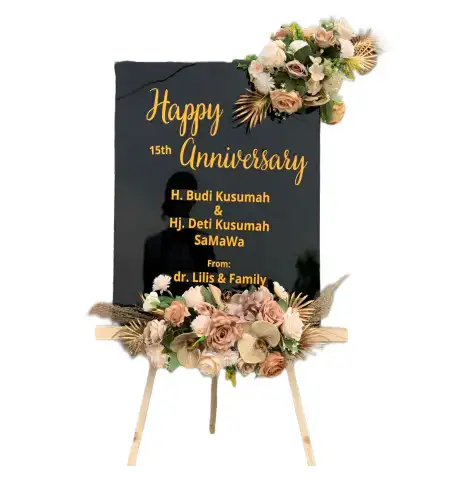Papan Bunga Akrilik Sumber Alam